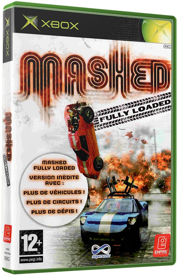 Mashed - Fully Loaded Used Microsoft XBOX Original Video Game