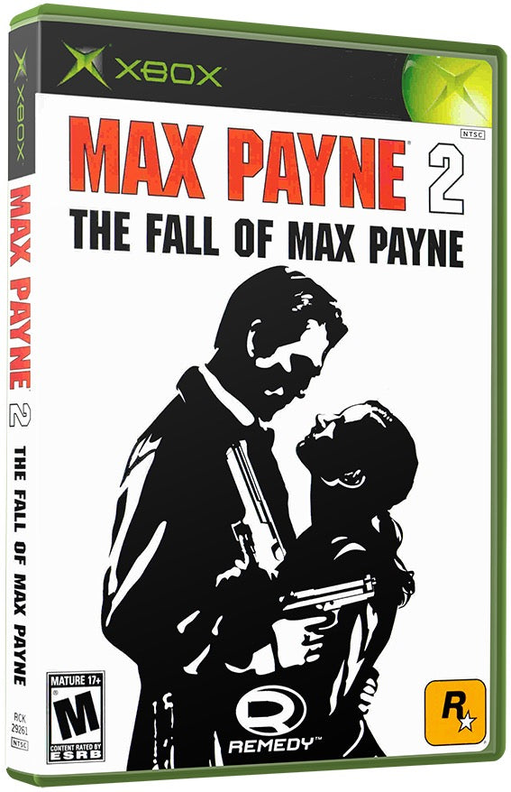 Max Payne 2 - The Fall of Max Payne Used Microsoft XBOX Original Video Game