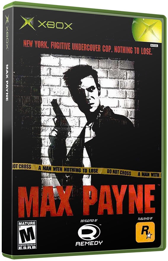 Max Payne Used Microsoft XBOX Original Video Game