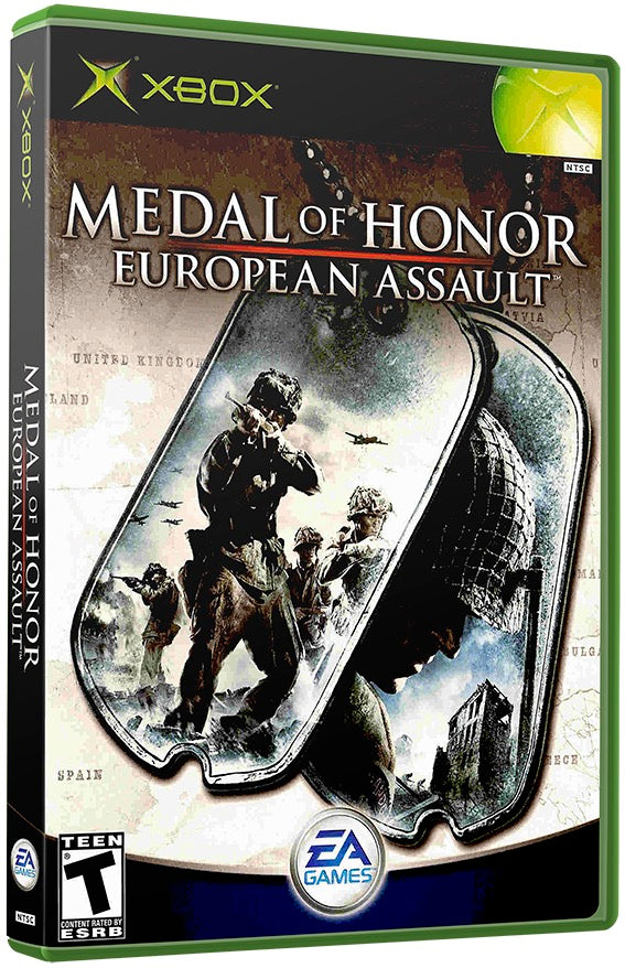 Medal of Honor - European Assault Used Microsoft XBOX Original Video Game