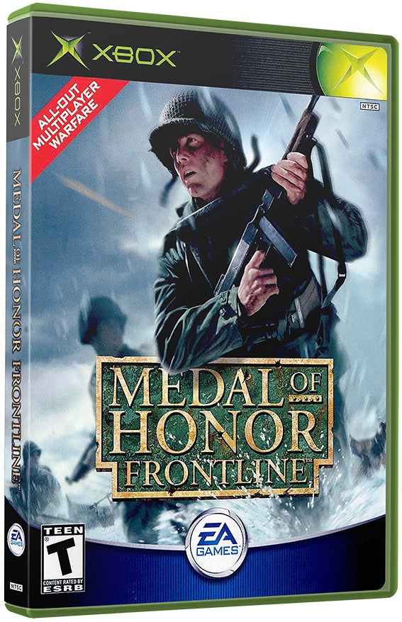Medal of Honor - Frontline Used Microsoft XBOX Original Video Game