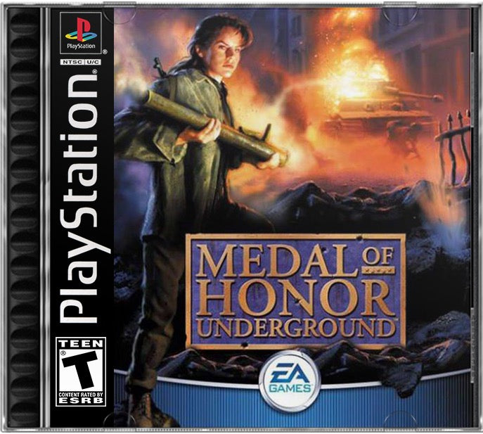 Medal of Honor - Underground PS1 Sony Playstation 1 Used Video Game