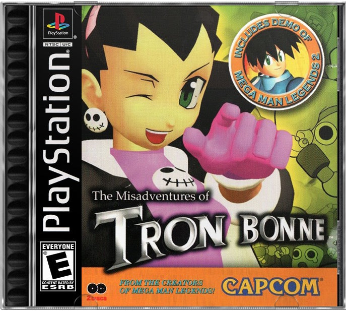 Misadventures of Tron Bonne, The PS1 Sony Playstation 1 Used Video Game