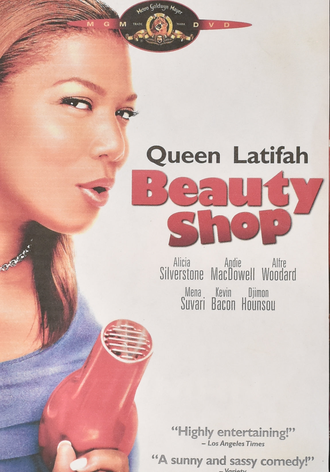 Beauty Shop Queen Latifah Dvd Movie Used