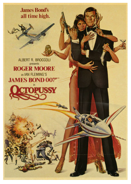 Movie film poster print 16 x 14in -109