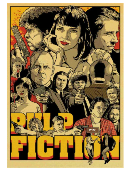 Movie film poster print 16 x 14in -137