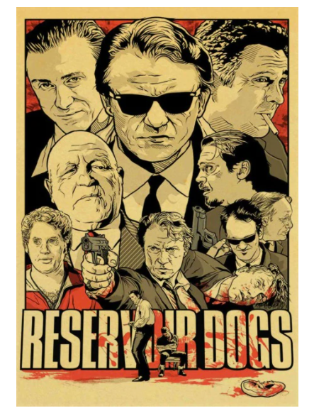 Movie film poster print 16 x 14in -138