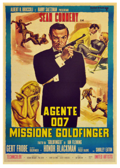Movie film poster print 16 x 14in -129
