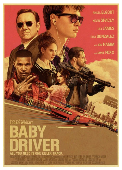 Movie film poster print 16 x 14in -120