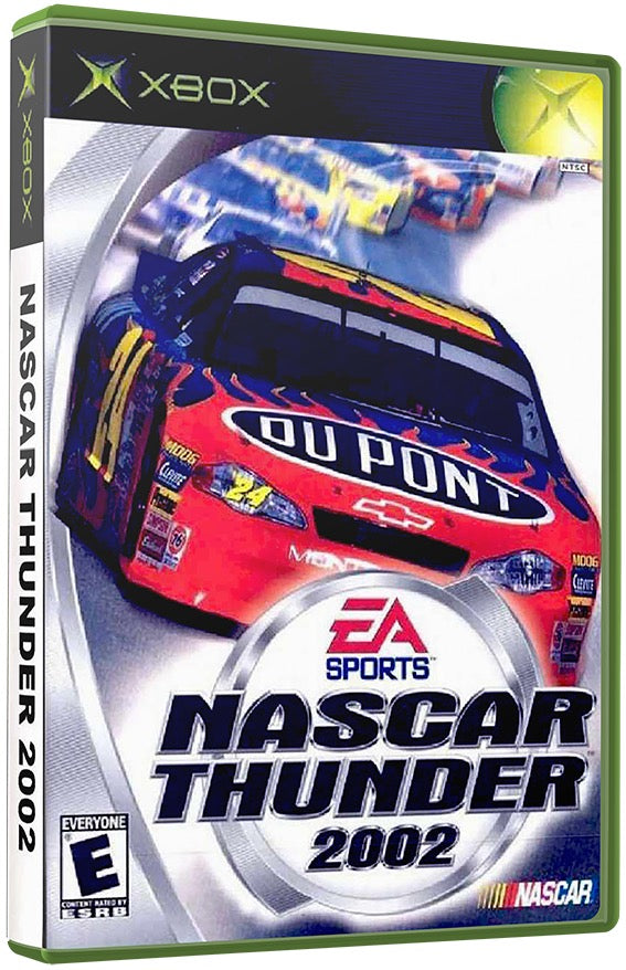 NASCAR Thunder 2002 Used Microsoft XBOX Original Video Game