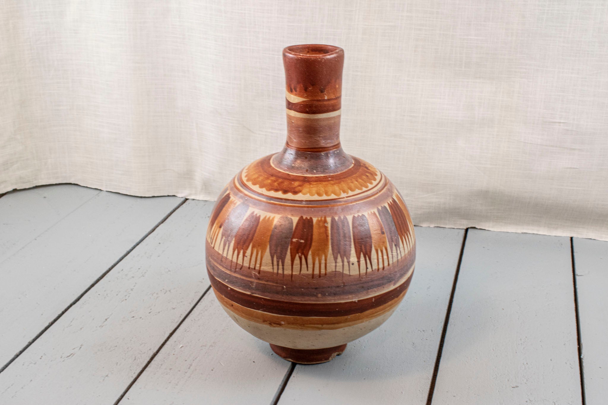 Native American Pottery Vintage Hand Made USED