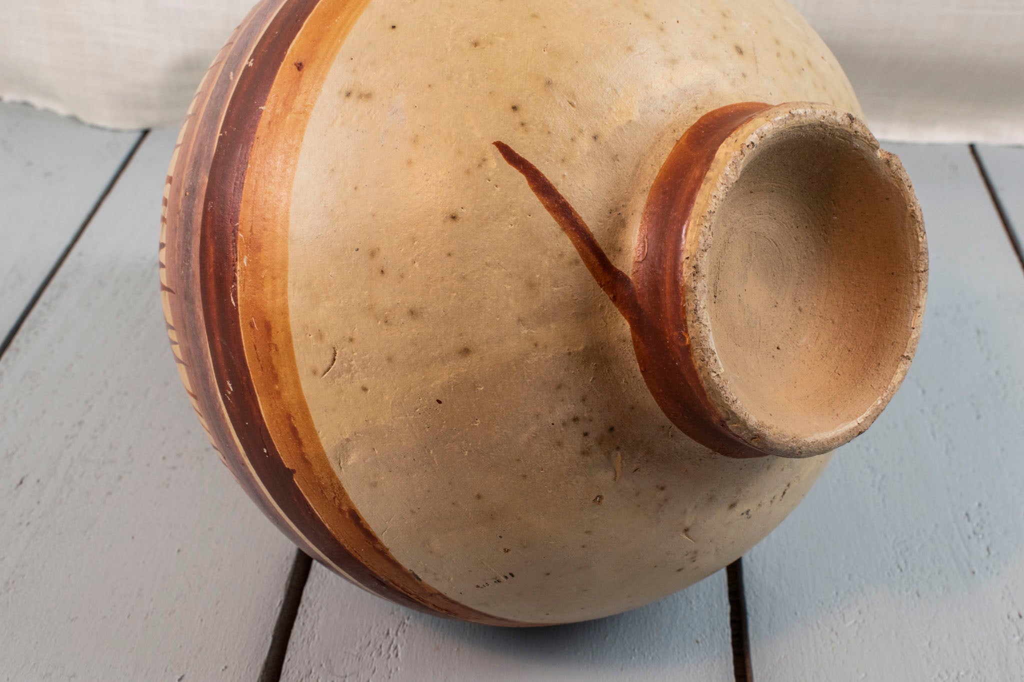 Native American Pottery Vintage Hand Made USED