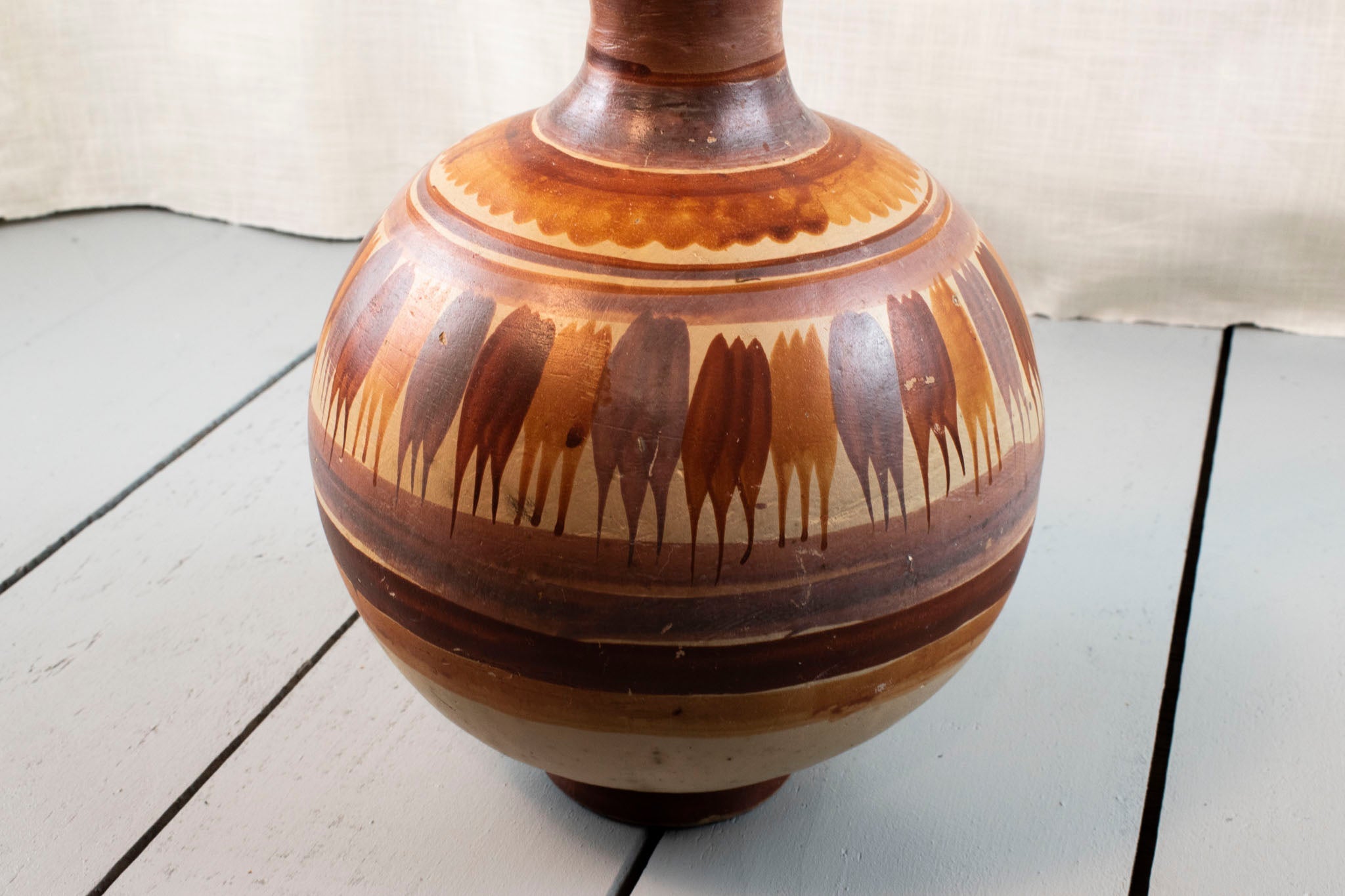 Native American Pottery Vintage Hand Made USED