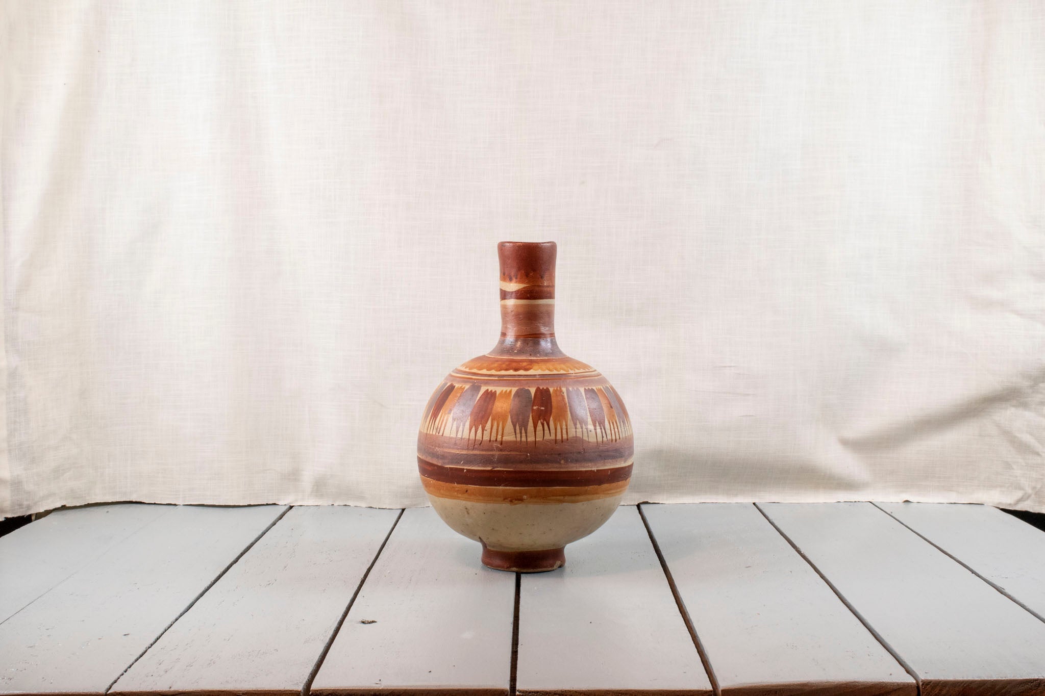 Native American Pottery Vintage Hand Made USED