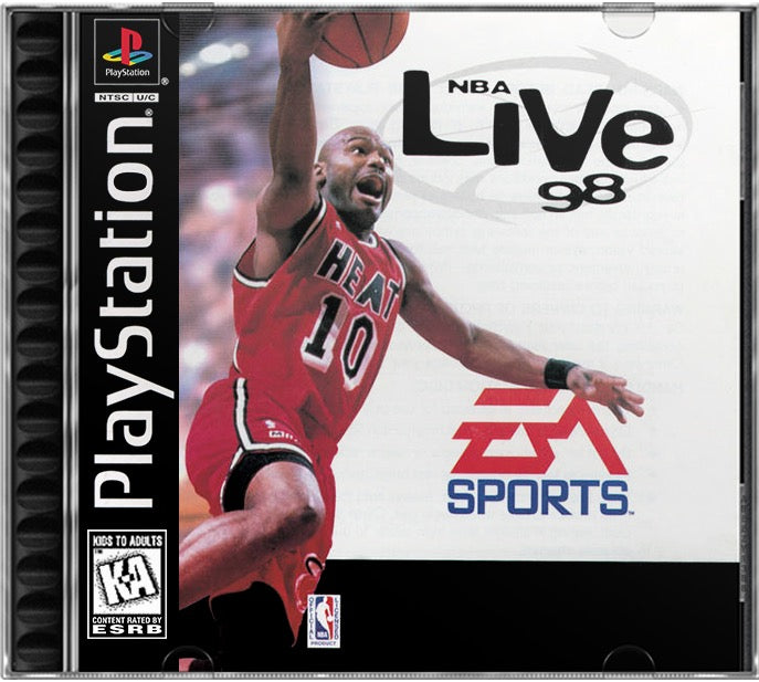 NBA Live 98 PS1 Sony Playstation 1 Used Video Game