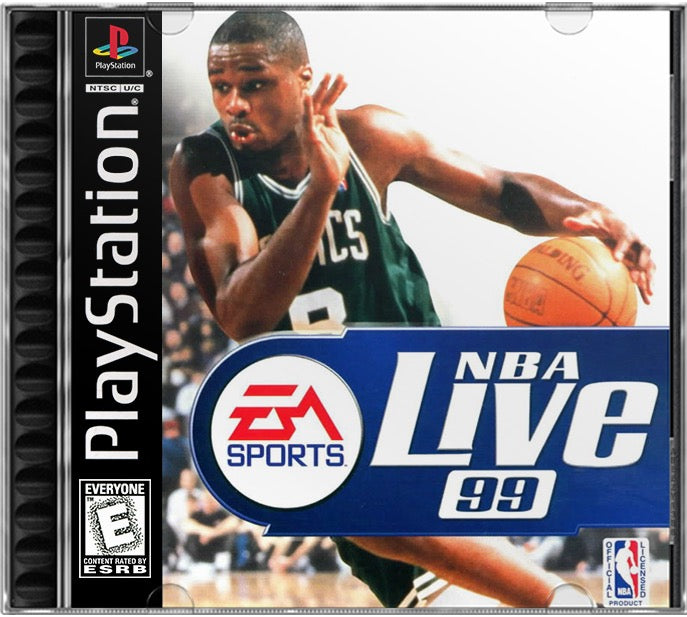 NBA Live 99 PS1 Sony Playstation 1 Used Video Game