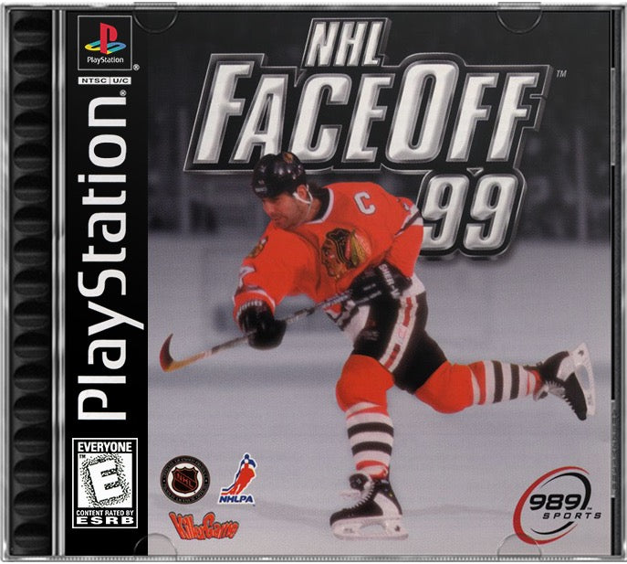 NHL FaceOff 99 PS1 Sony Playstation 1 Used Video Game
