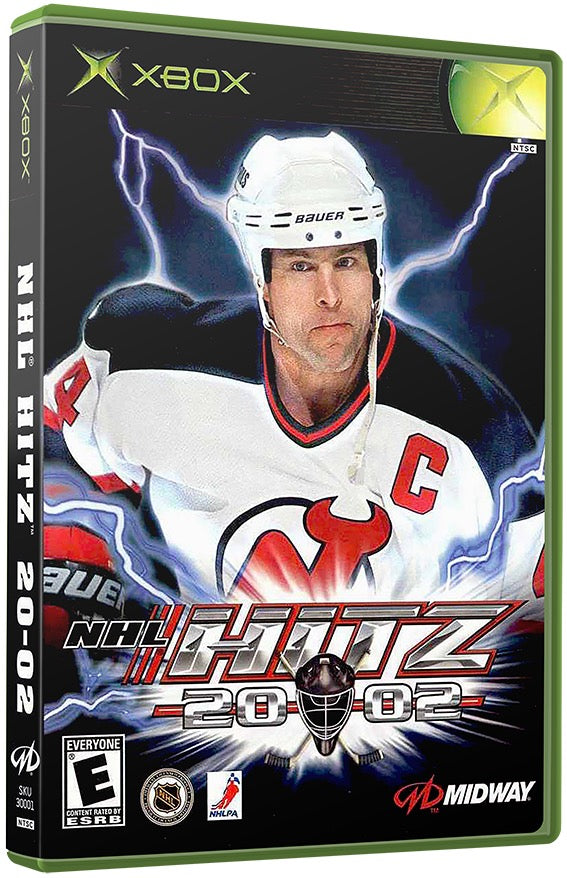 NHL Hitz 2002 Used Microsoft XBOX Original Video Game