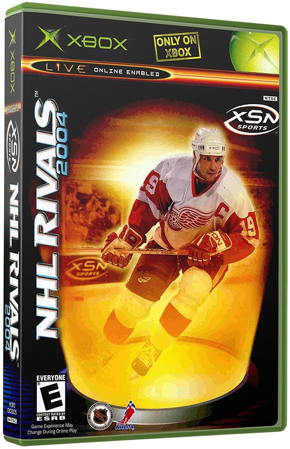 NHL Rivals 2004 Used Microsoft XBOX Original Video Game