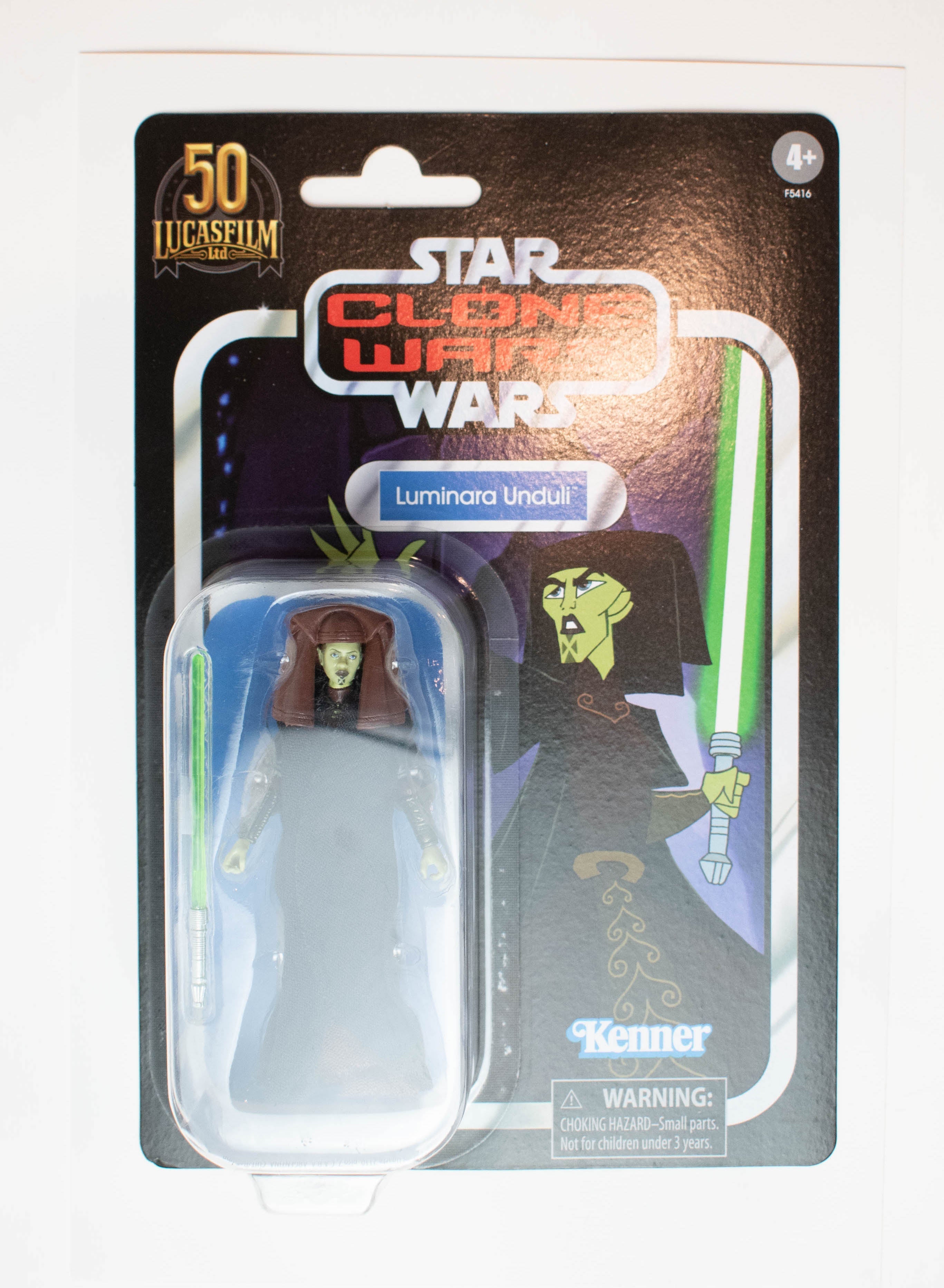 Star Wars Clone Wars Luminara Unduli vc 215 Kenner Hasbro Disney Vintage Collect