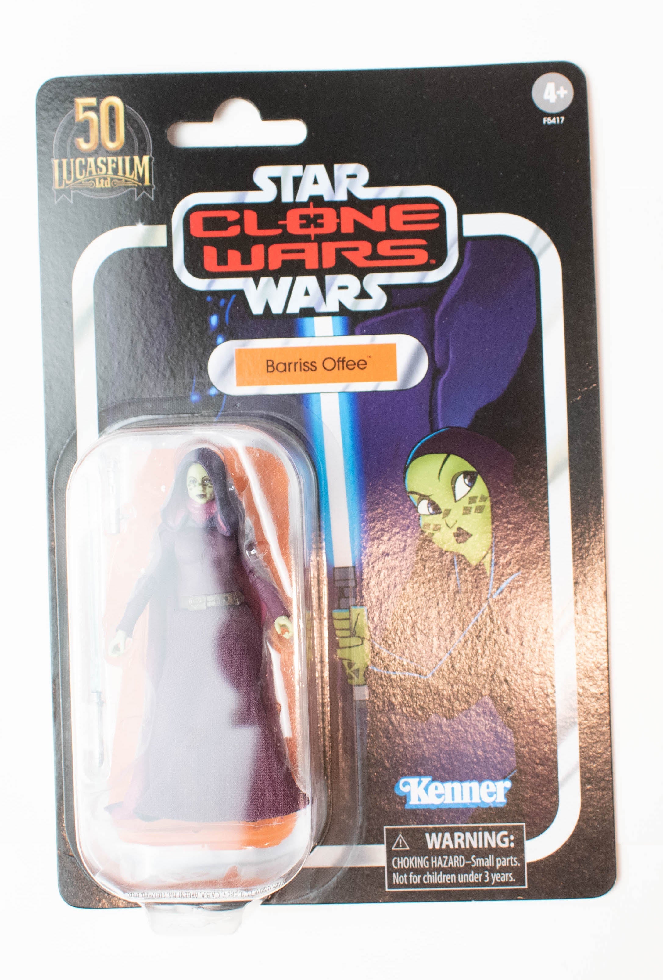 Star Wars Clone Wars Barriss Offee VC214 2021 Kenner Hasbro Disney Vintage Colle