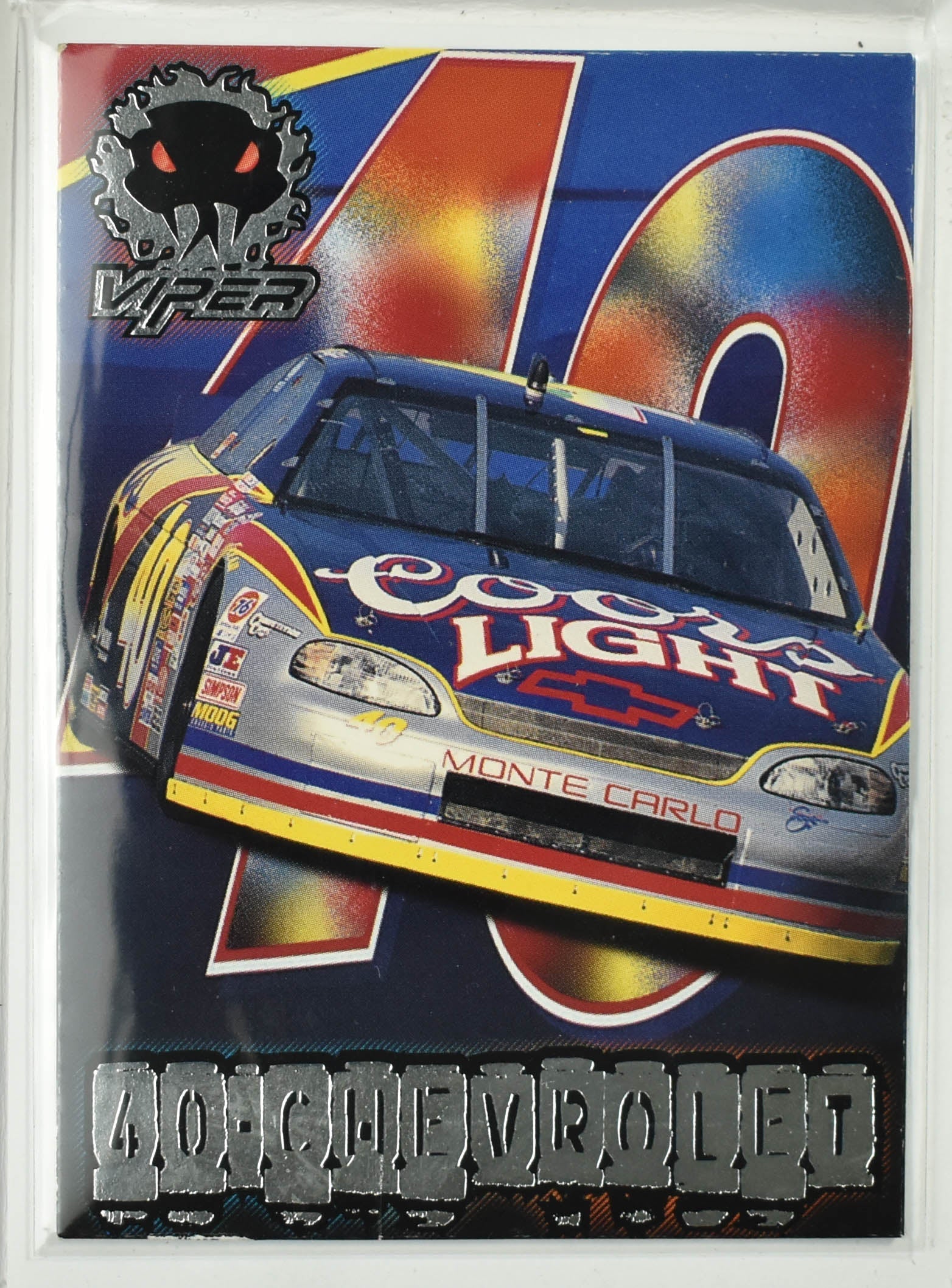 40 Chevrolet 76 Wheels Sports 1997 Nascar Card