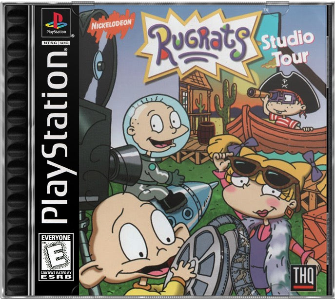 Nickelodeon Rugrats - Studio Tour PS1 Sony Playstation 1 Used Video Game