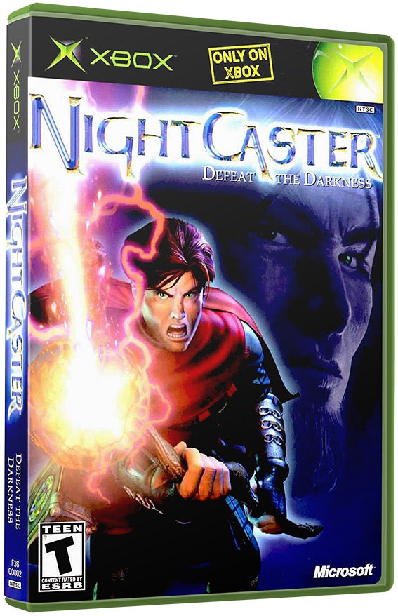 NightCaster Used Microsoft XBOX Original Video Game