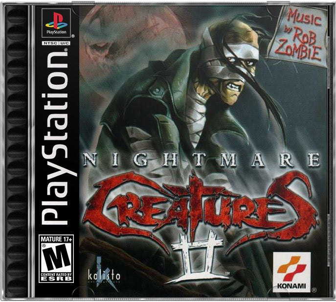 Nightmare Creatures II PS1 Sony Playstation 1 Used Video Game