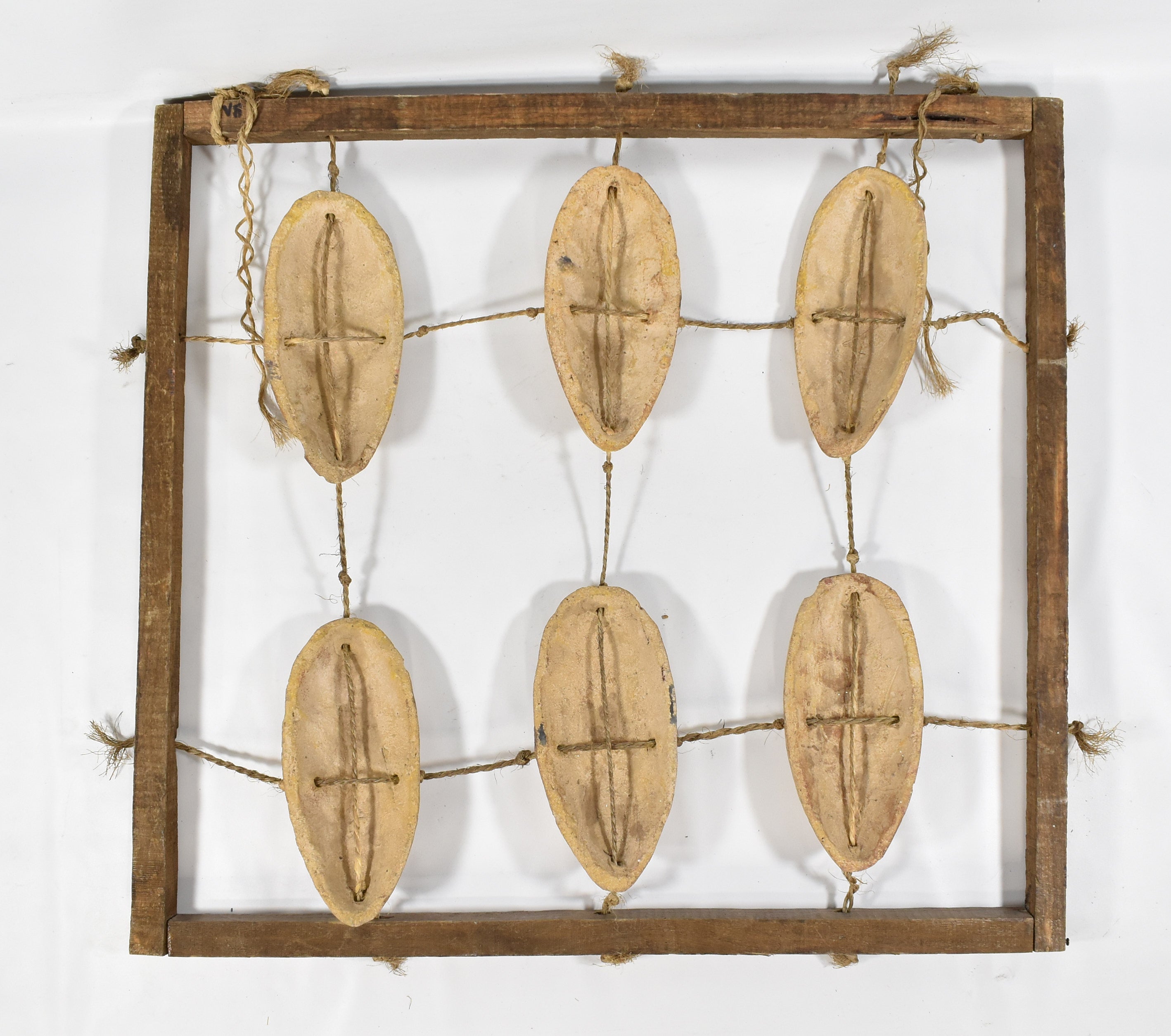 Clay Native Face Display