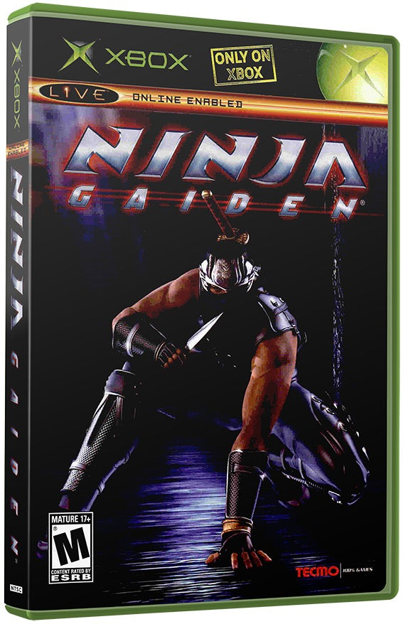 Ninja Gaiden Used Microsoft XBOX Original Video Game