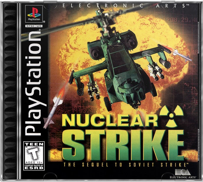 Nuclear Strike PS1 Sony Playstation 1 Used Video Game