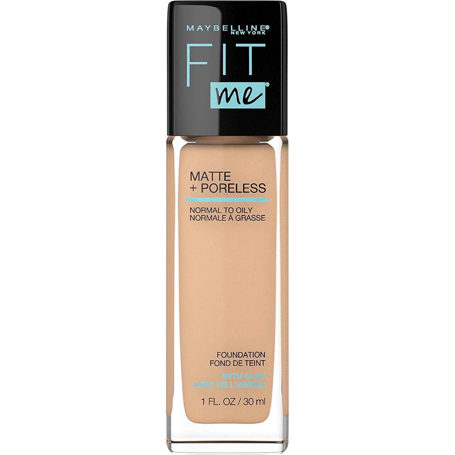 WARM NUDE Fit Me Matte + Poreless Liquid Foundation