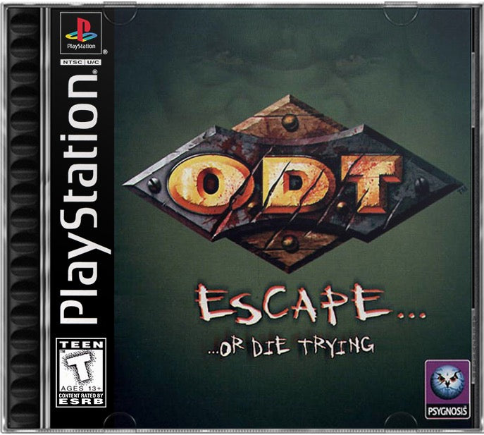 O.D.T. PS1 Sony Playstation 1 Used Video Game