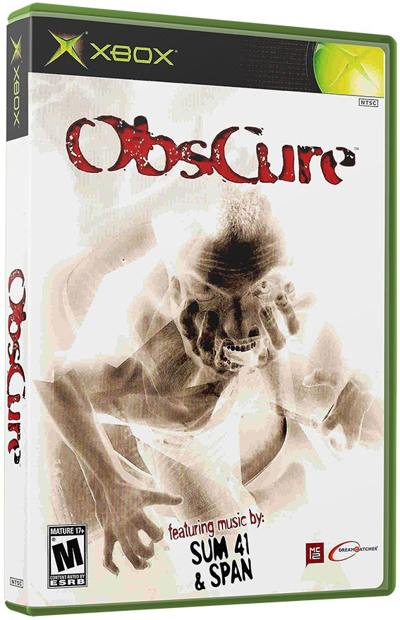 ObsCure Used Microsoft XBOX Original Video Game