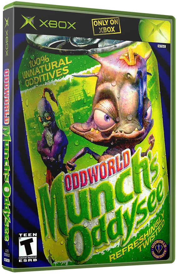 Oddworld - Munch's Oddysee Used Microsoft XBOX Original Video Game