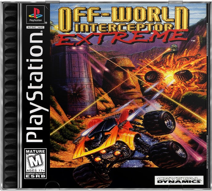 Off-World Interceptor Extreme PS1 Sony Playstation 1 Used Video Game