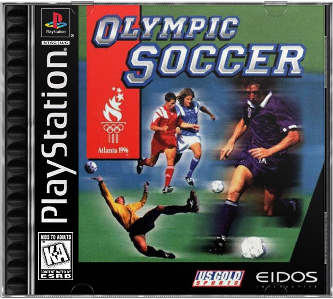 Olympic Soccer PS1 Sony Playstation 1 Used Video Game