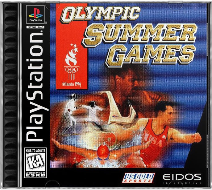 Olympic Summer Games PS1 Sony Playstation 1 Used Video Game