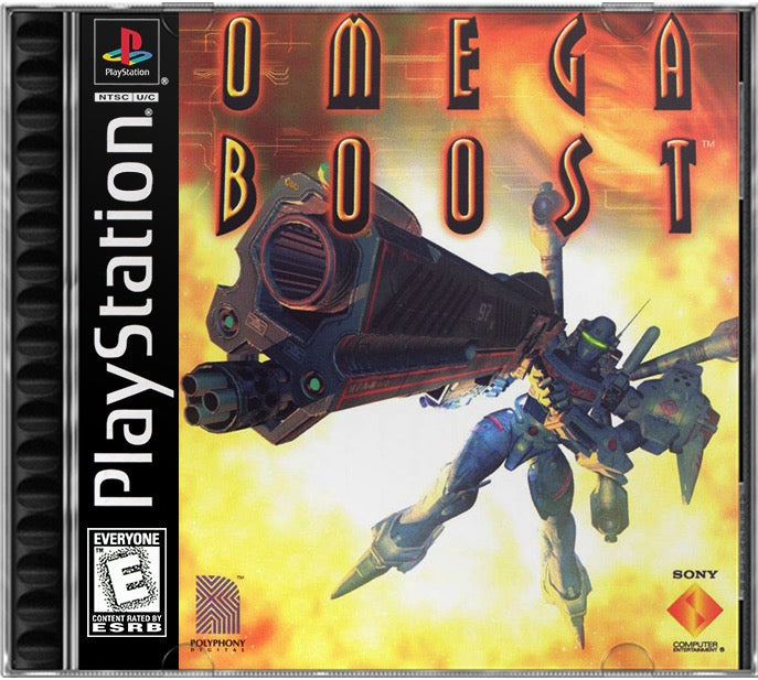 Omega Boost PS1 Sony Playstation 1 Used Video Game