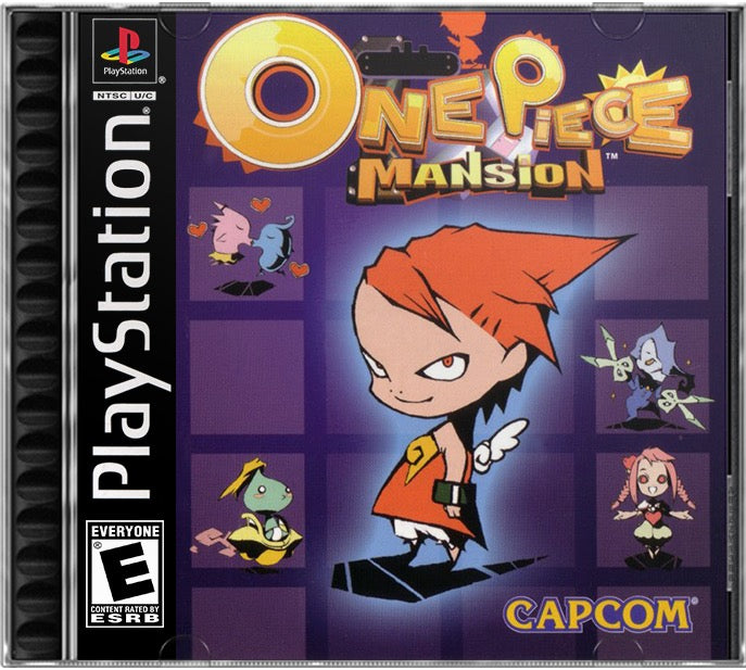 One Piece Mansion PS1 Sony Playstation 1 Used Video Game