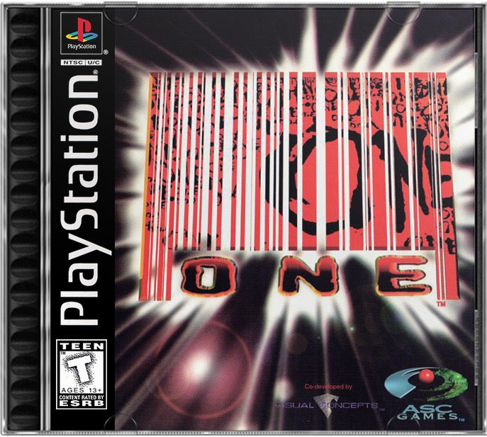 One PS1 Sony Playstation 1 Used Video Game