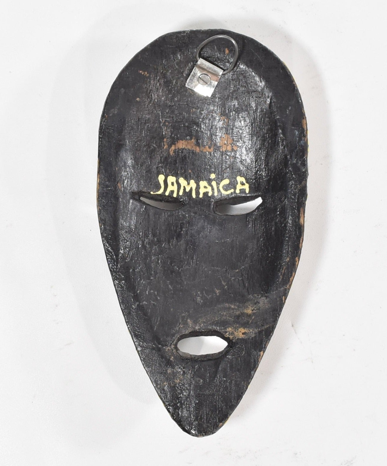 Tiki Mask Red Blue Orange Yellow