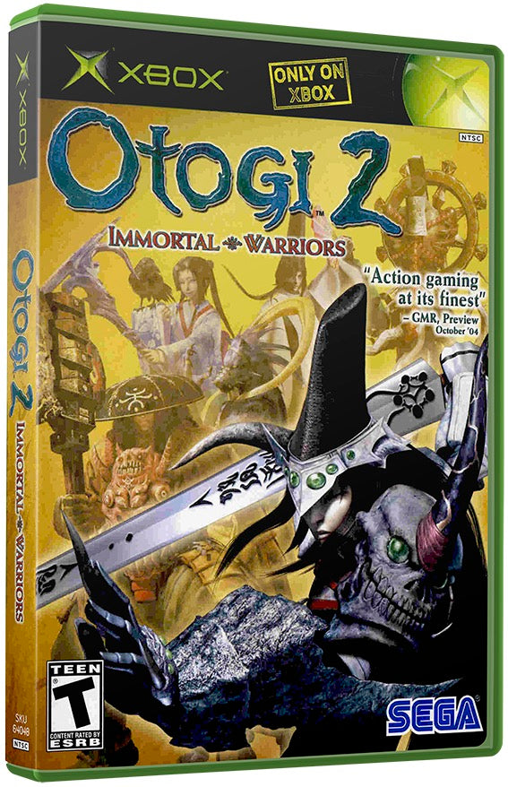 Otogi 2 - Immortal Warriors Used Microsoft XBOX Original Video Game