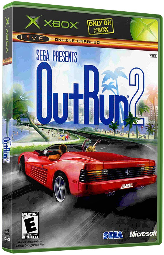 OutRun 2 Used Microsoft XBOX Original Video Game