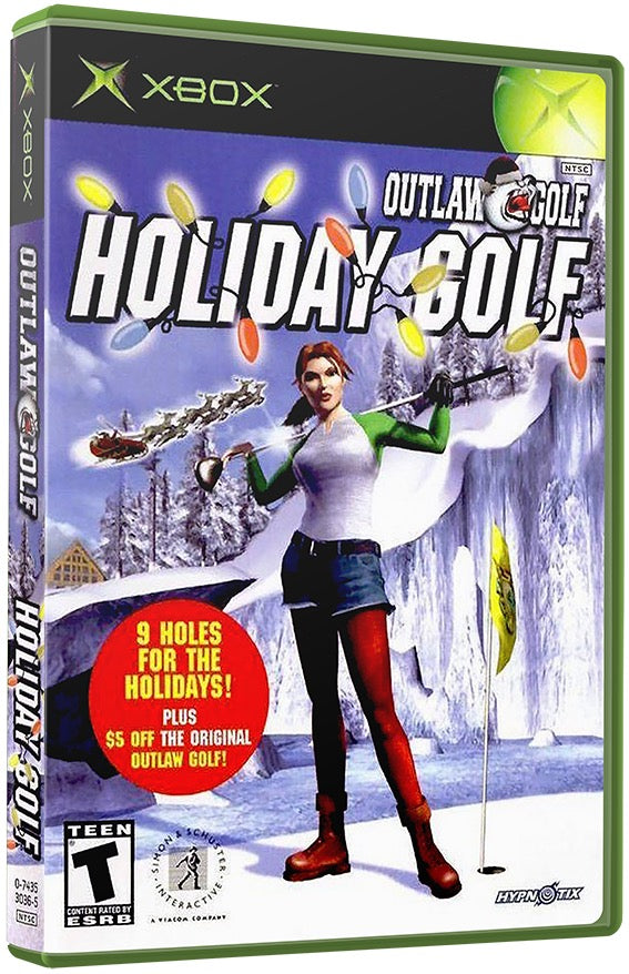 Outlaw Golf - Holiday Golf Used Microsoft XBOX Original Video Game