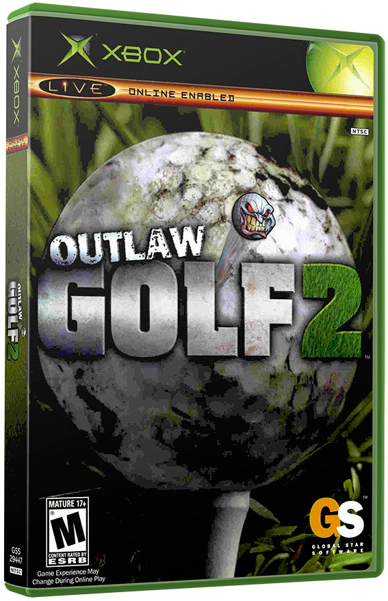 Outlaw Golf 2 Used Microsoft XBOX Original Video Game