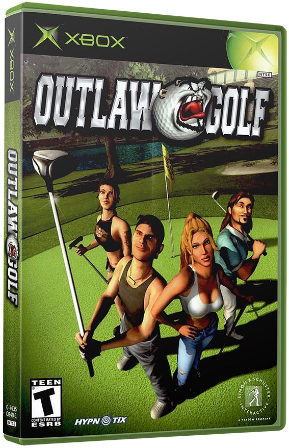 Outlaw Golf Used Microsoft XBOX Original Video Game