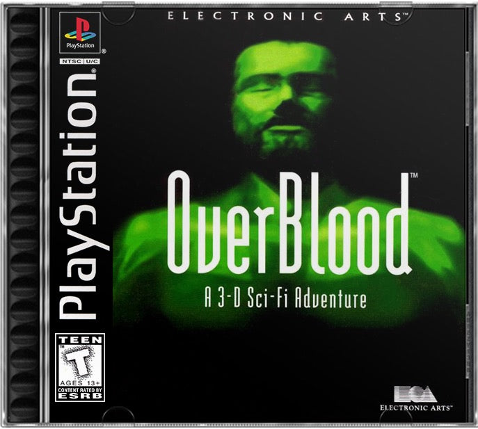 OverBlood PS1 Sony Playstation 1 Used Video Game