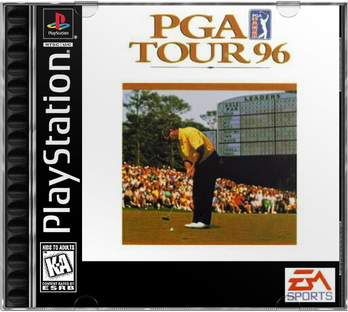 PGA Tour 96 PS1 Sony Playstation 1 Used Video Game